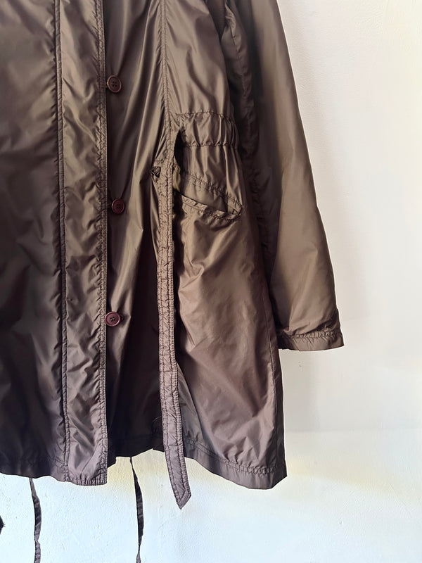 Brown Nylon Jacket