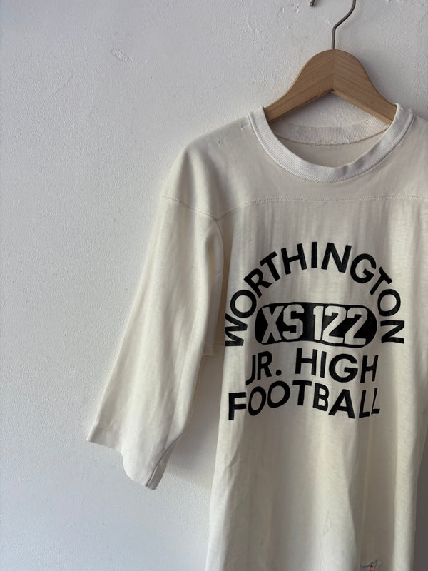 Worthinton Jr.High Football Team T-Shirt.