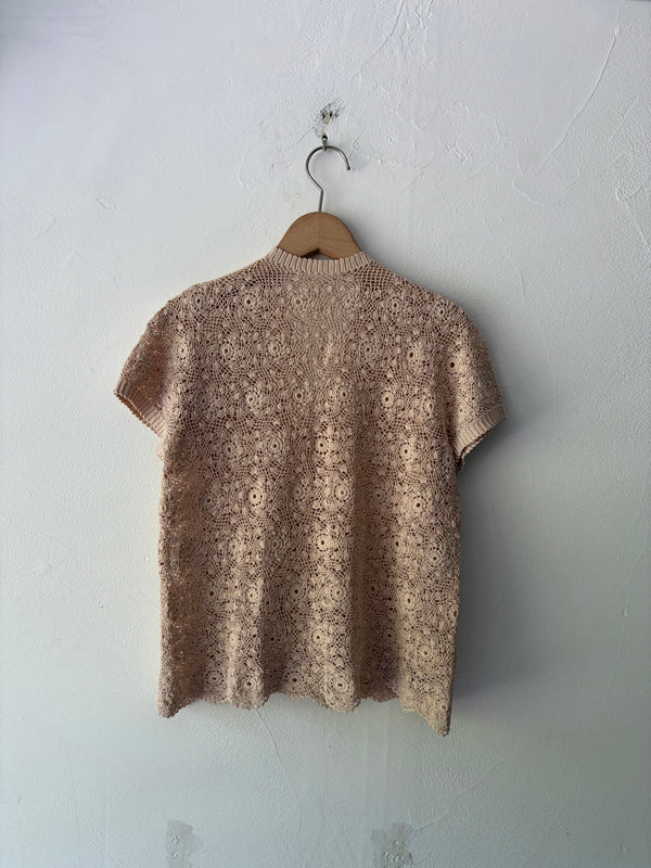 20's-30's Irish Crochet Blouse