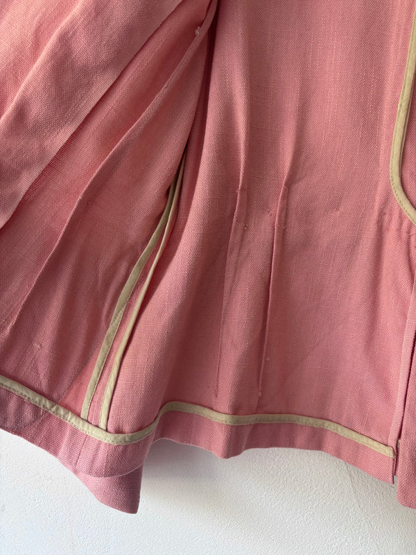 40's Koret California Covered Button Jacket.