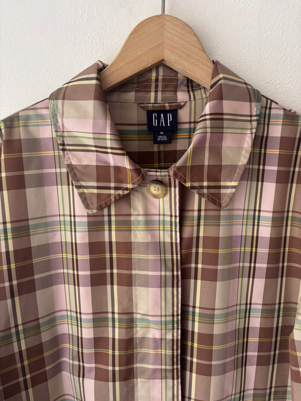 00's GAP Checked Coat.