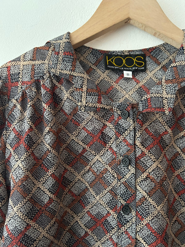 KOOS silk blouse.