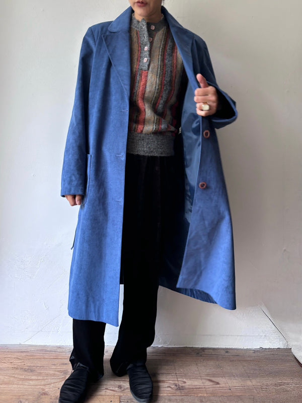 70's Samuel Robert Faux Suede Coat.