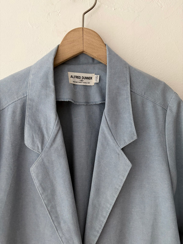 ALFRED DUNNER Blue Jacket.  MADE IN U.S.A.