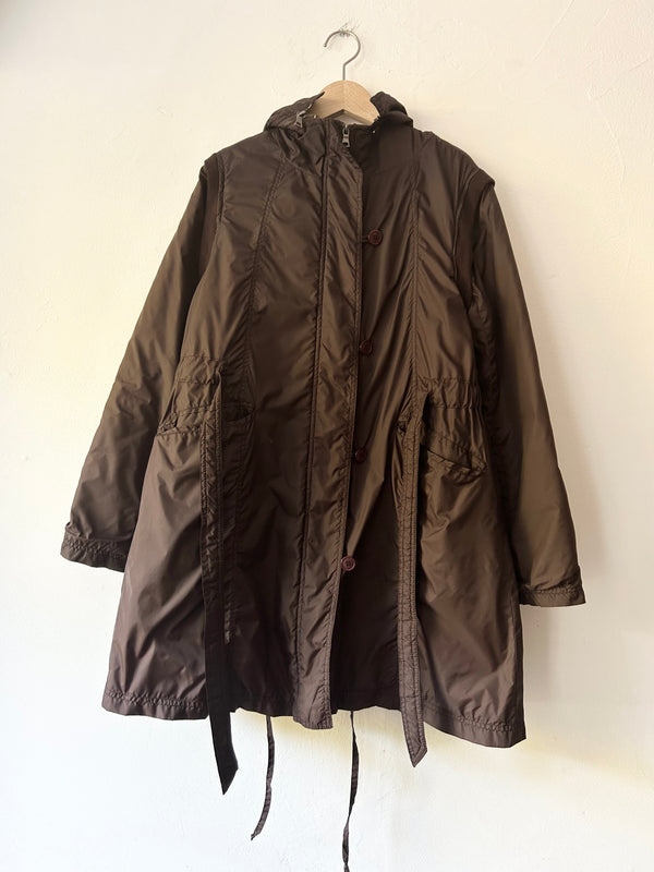 Brown Nylon Jacket