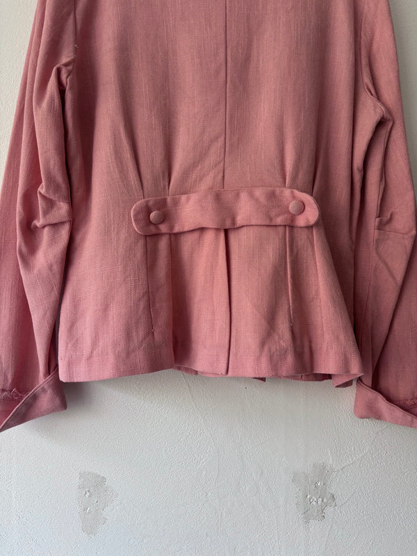 40's Koret California Covered Button Jacket.