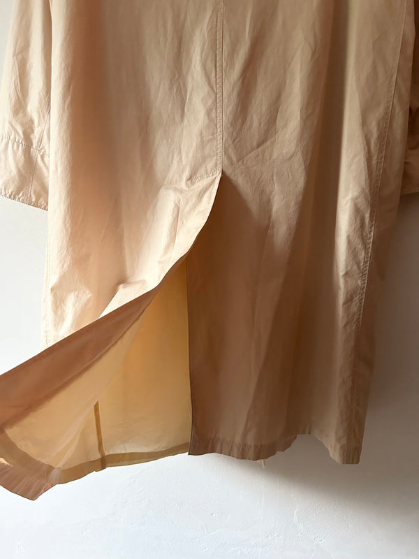 80' Cream Beige Coat.
