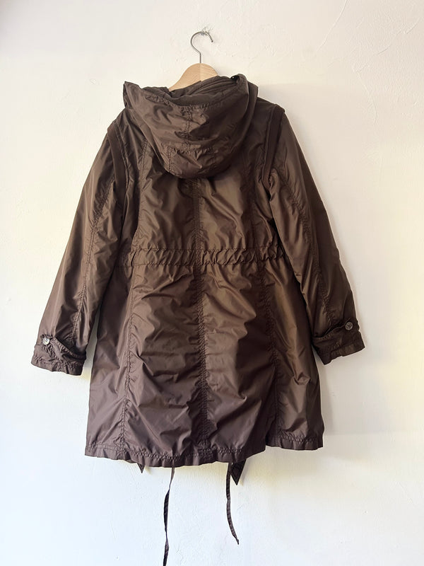 Brown Nylon Jacket