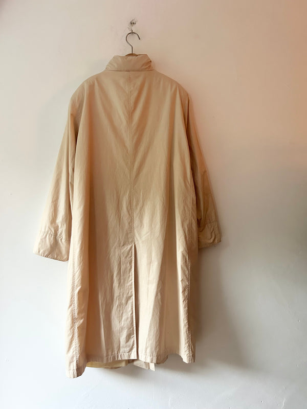 80' Cream Beige Coat.