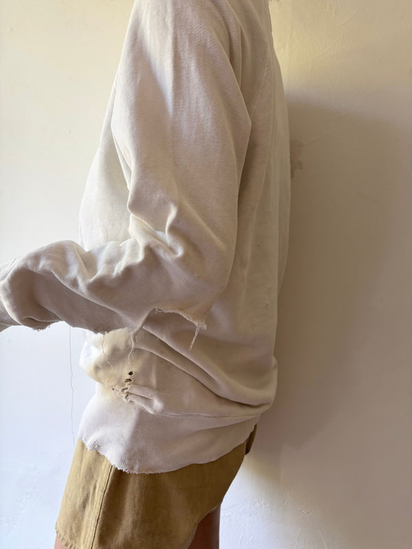 60's PENNYS boro white sweat.