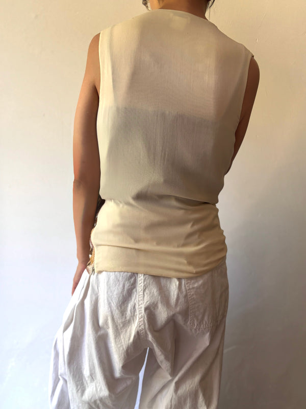 LANVIN blouse made in France.