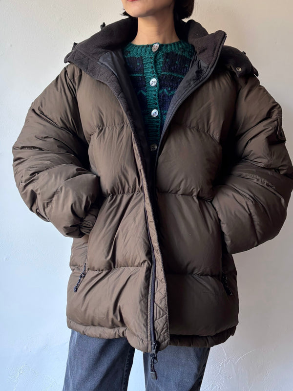 OLD NAVY Brown puffer jacket.