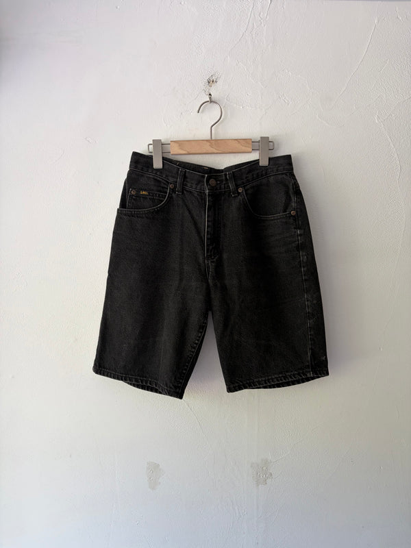 Lee Black Half Denim Pants