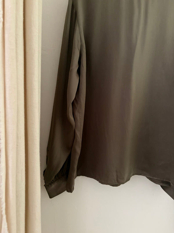 SAINT LAURENT Bow Tie Blouse