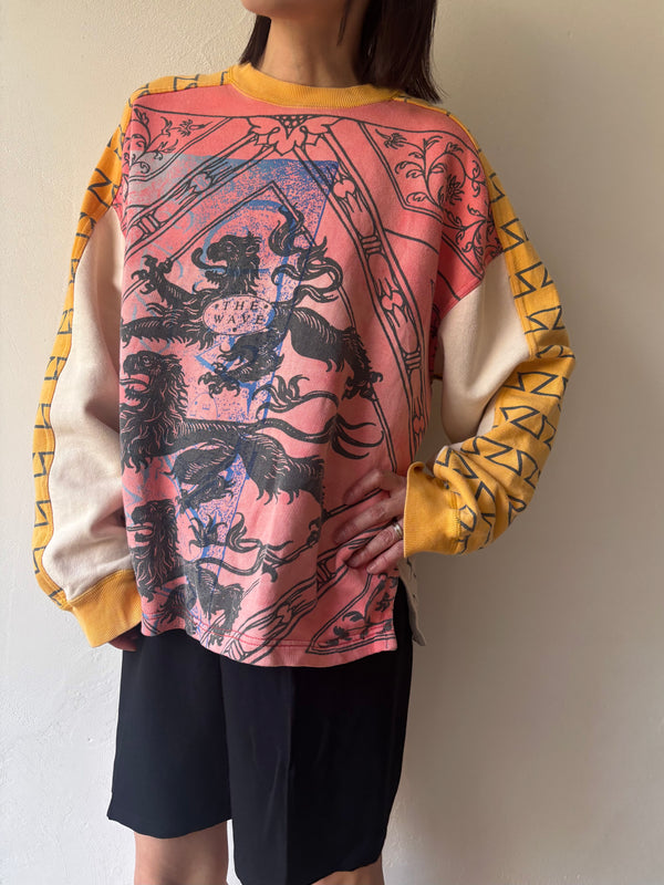 Cotton Pattern Sweat.ITALY.