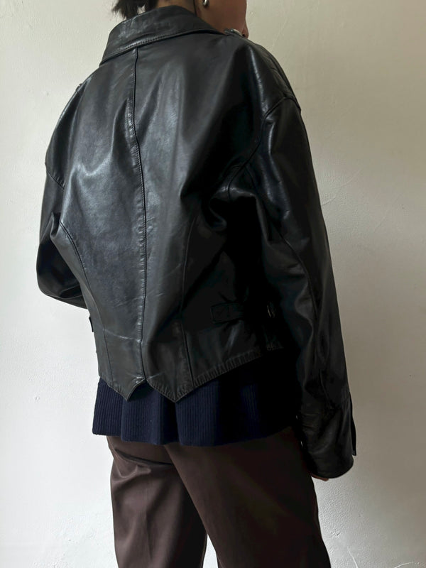 Motorcycle Leather Jacket.