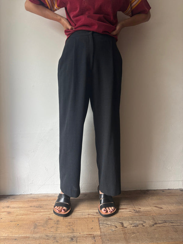 EMANUEL UNGARO Black Pants.