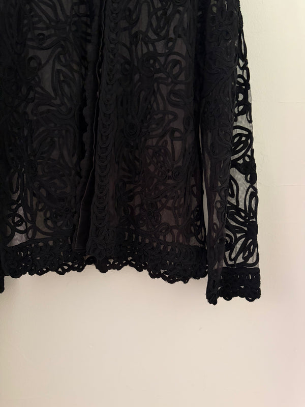 Black Lace Top.