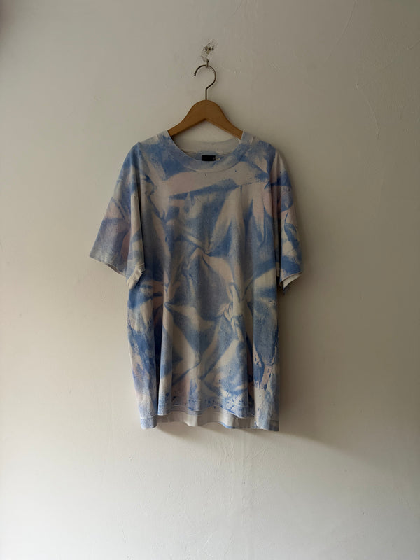 Vintage Abstract  Post-Printing Tee.