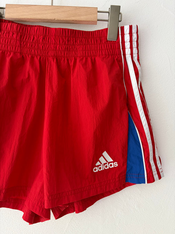 Adidas Red Color shorts.