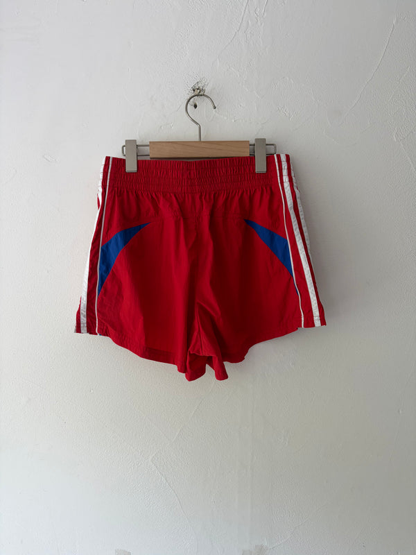 Adidas Red Color shorts.