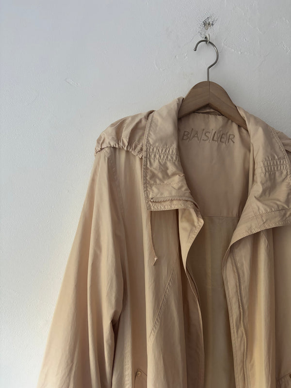 80' Cream Beige Coat.
