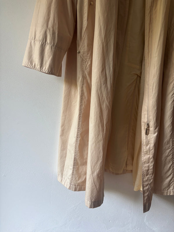 80' Cream Beige Coat.