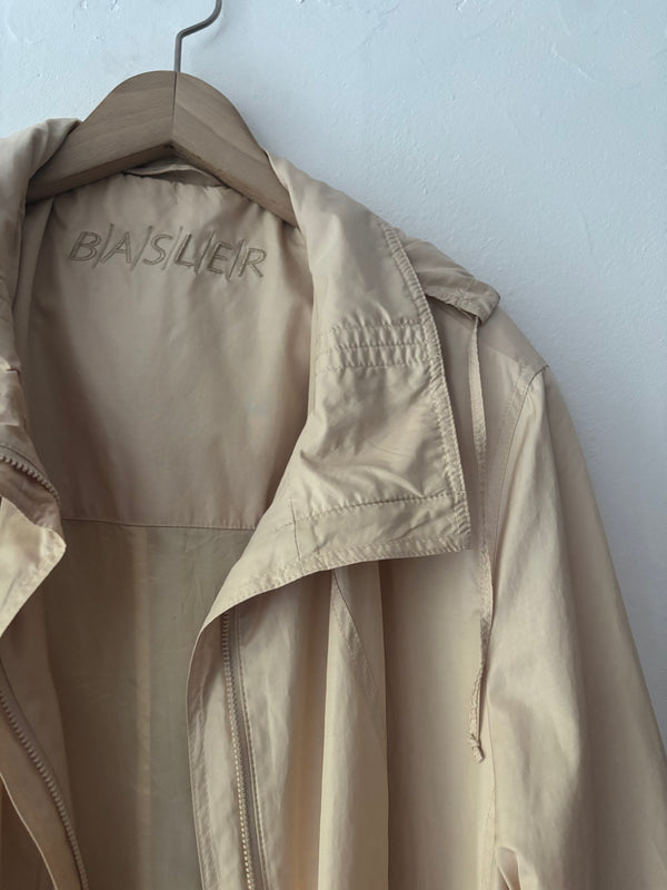 80' Cream Beige Coat.